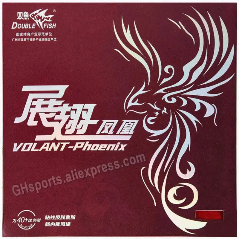 Double-fish-volant-phoenix-table-tennis-rubber-new-release-pro-technology-fast-loop-ping-pong-table-tennis-racket-game-FreeDropship-335285173