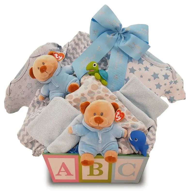 Double the Fun Twin Boys Gift Basket Cornucopia Gifts