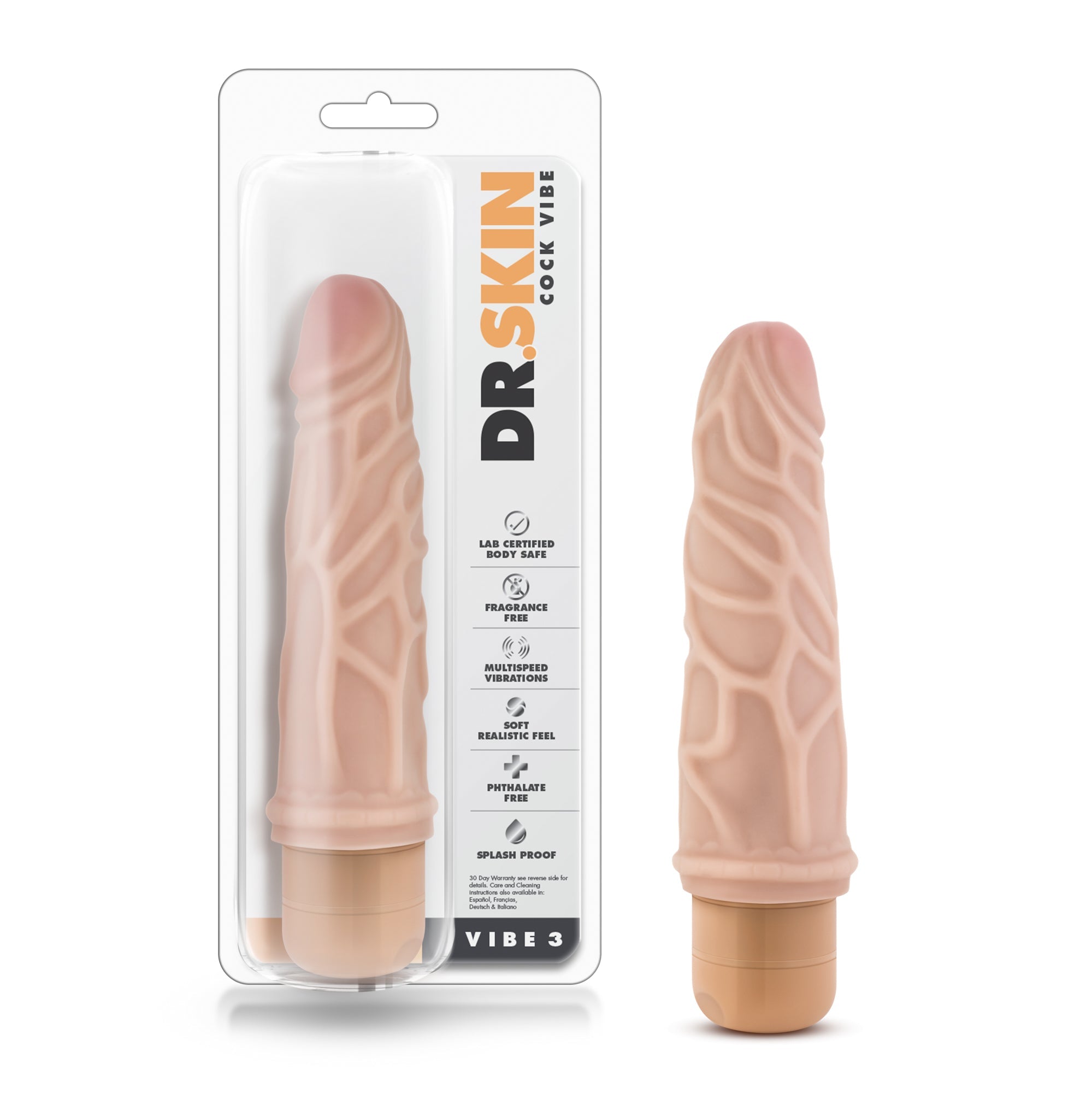 Dr Skin Cockvibe #8 Beige - GreatEagleInc