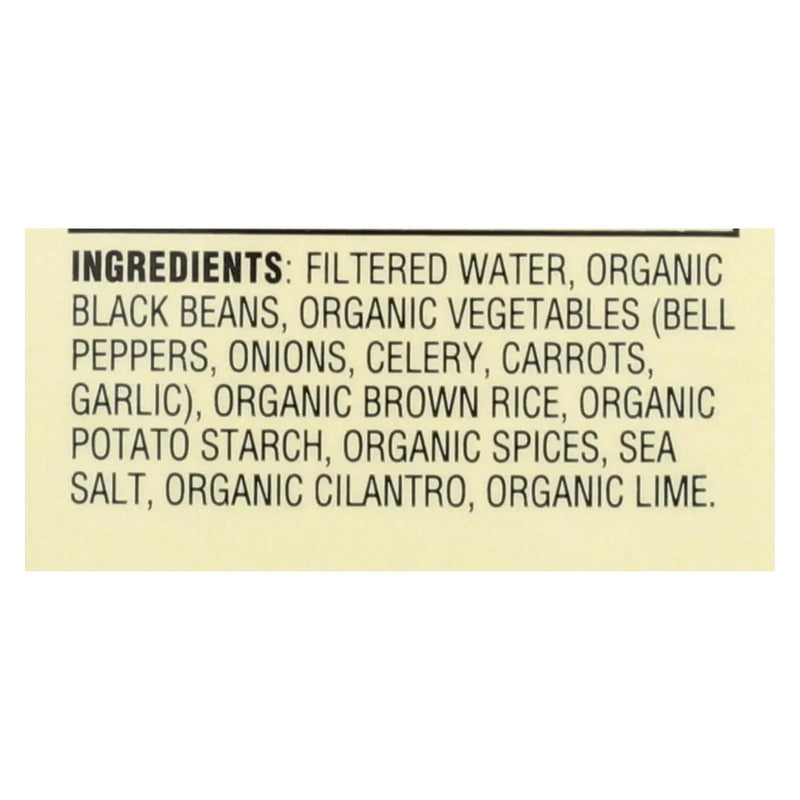 Dr. Mcdougall's Organic Black Bean Lower Sodium Soup - Case Of 6 - 18 Oz. - GreatEagleInc