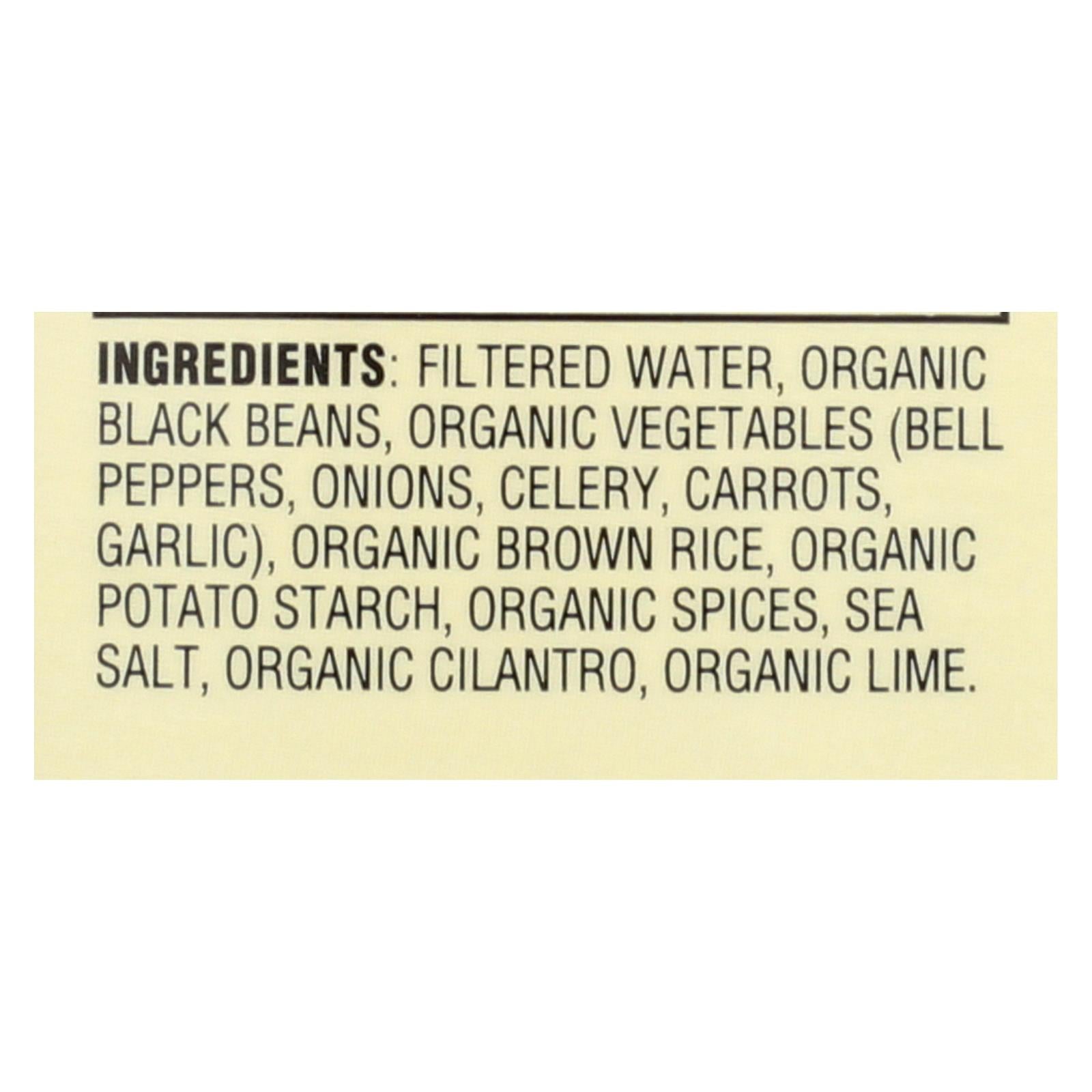 Dr. Mcdougall's Organic Black Bean Lower Sodium Soup - Case Of 6 - 18 Oz. - GreatEagleInc