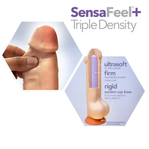 Dr. Skin Plus 5in Poseable Dildo Blush Novelties
