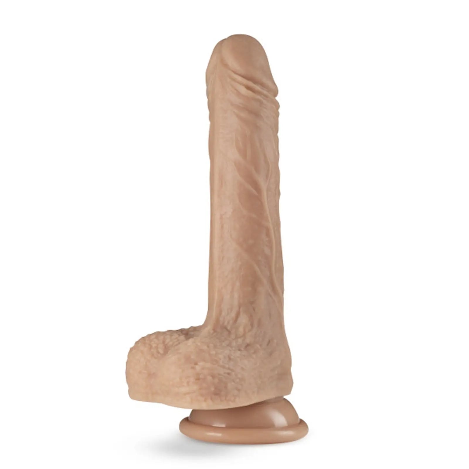Dr. Skin Silicone - Dr. Grey - 7 Inch Thrusting  Dildo - Vanilla Blush