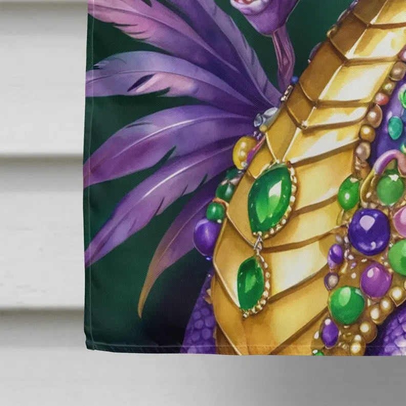 Dragon King of Mardi Gras House Flag Caroline's Treasures