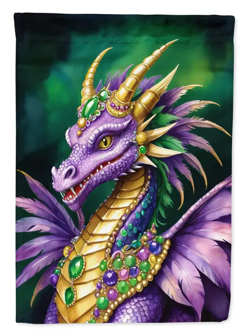 Dragon King of Mardi Gras House Flag Caroline's Treasures