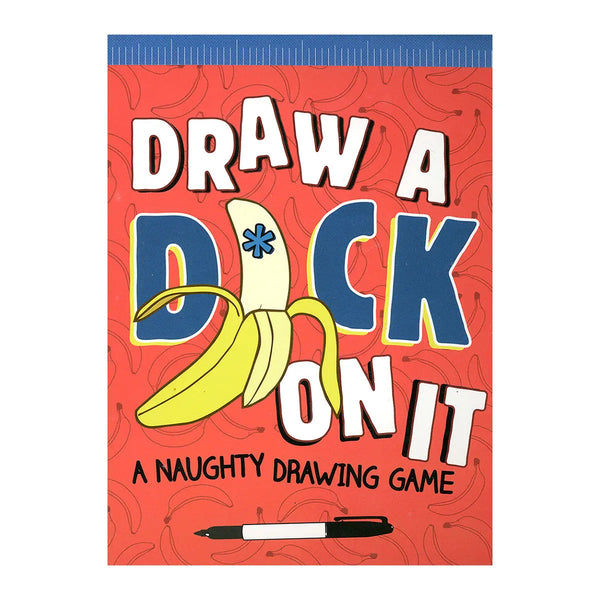 Draw a Dick On It Activity Book Chronicle Books