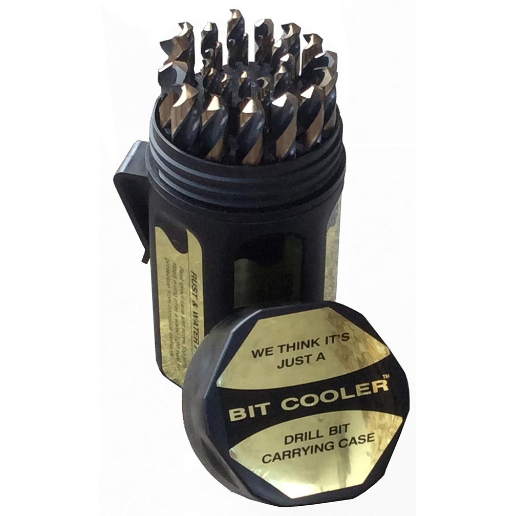 Drill America 1/16-1/2x64ths Cobalt Set In Plastic Case DRILL