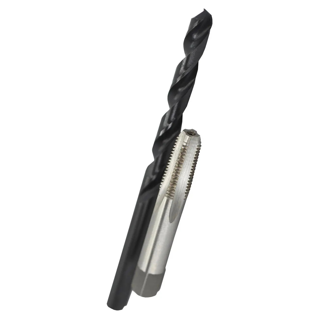 Drill America 1/8" Carbon Steel Npt Tap And "r" Hss Drill Bit Kit In Storage Pouch DRILL