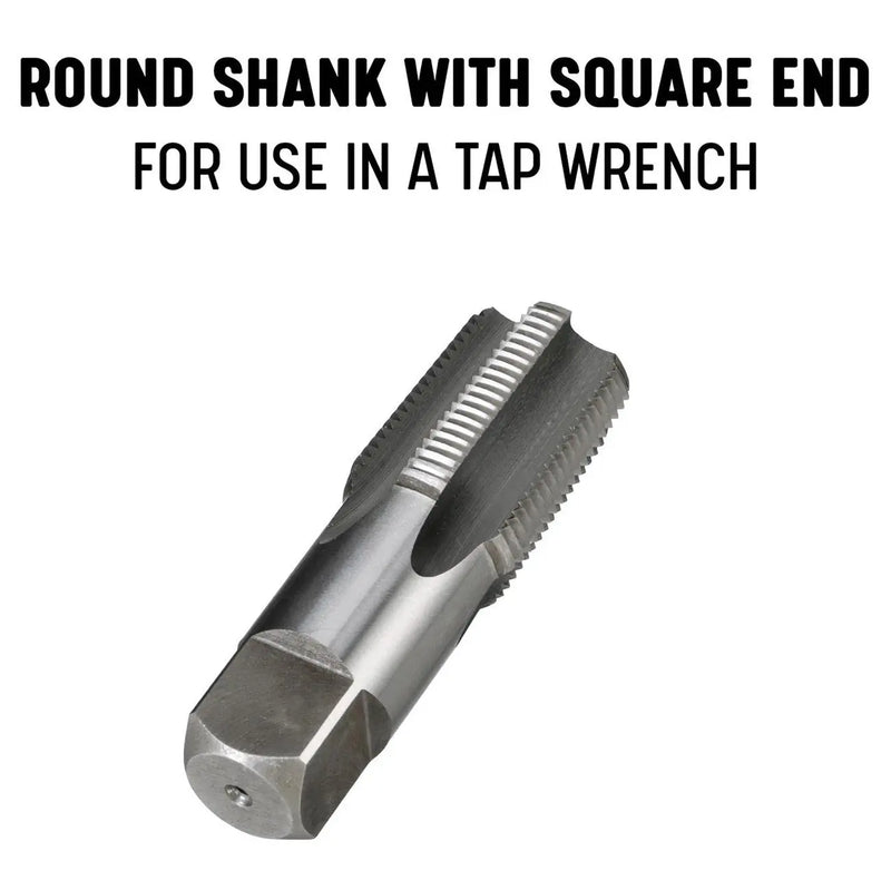 Drill America 1/8" Carbon Steel Npt Tap And "r" Hss Drill Bit Kit In Storage Pouch DRILL