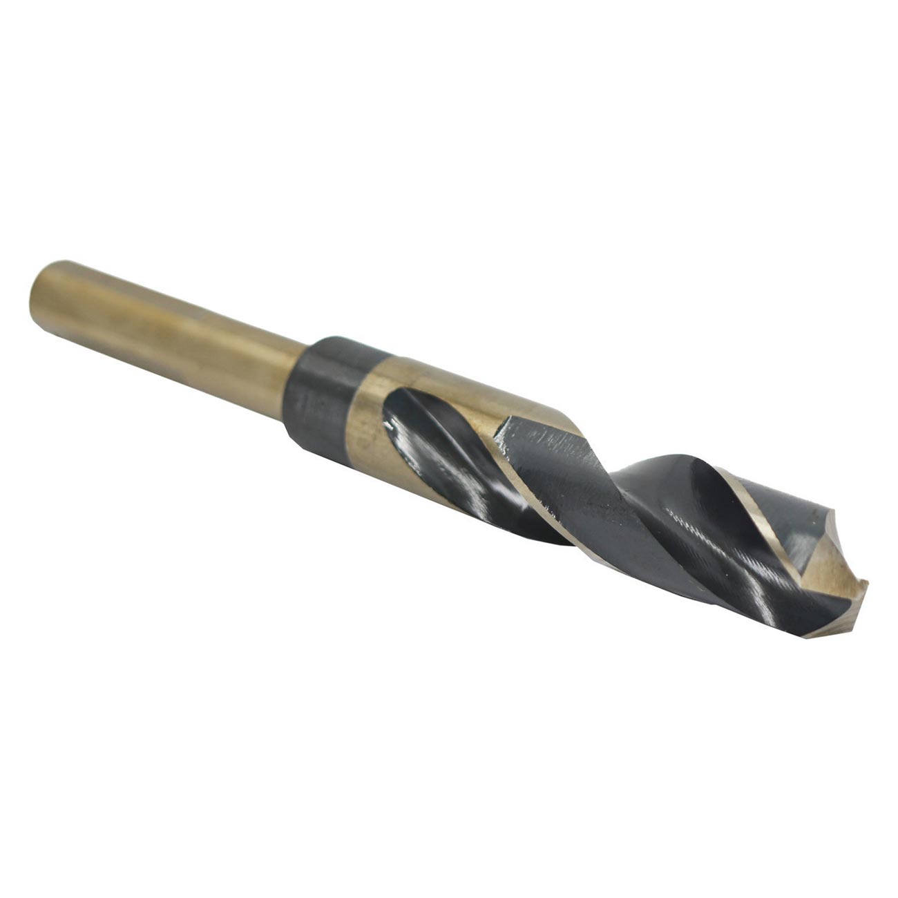 Drill America 7/8" Reduced Shank Hss Black & Gold Contractor Drill Bit With 3-flat Shank DRILL