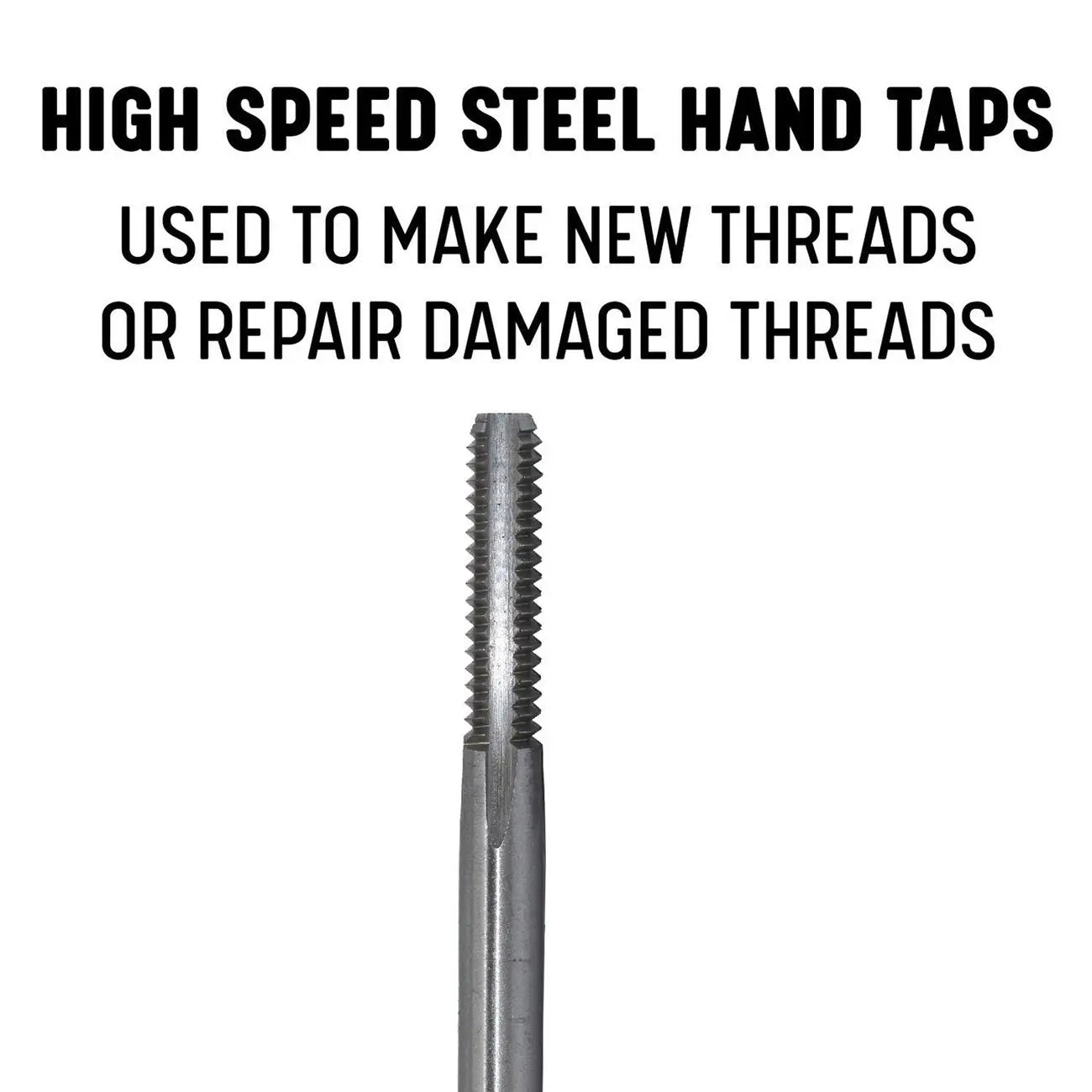 Drill America M12 X 1.25 Hss 4 Flute Taper Tap DRILL