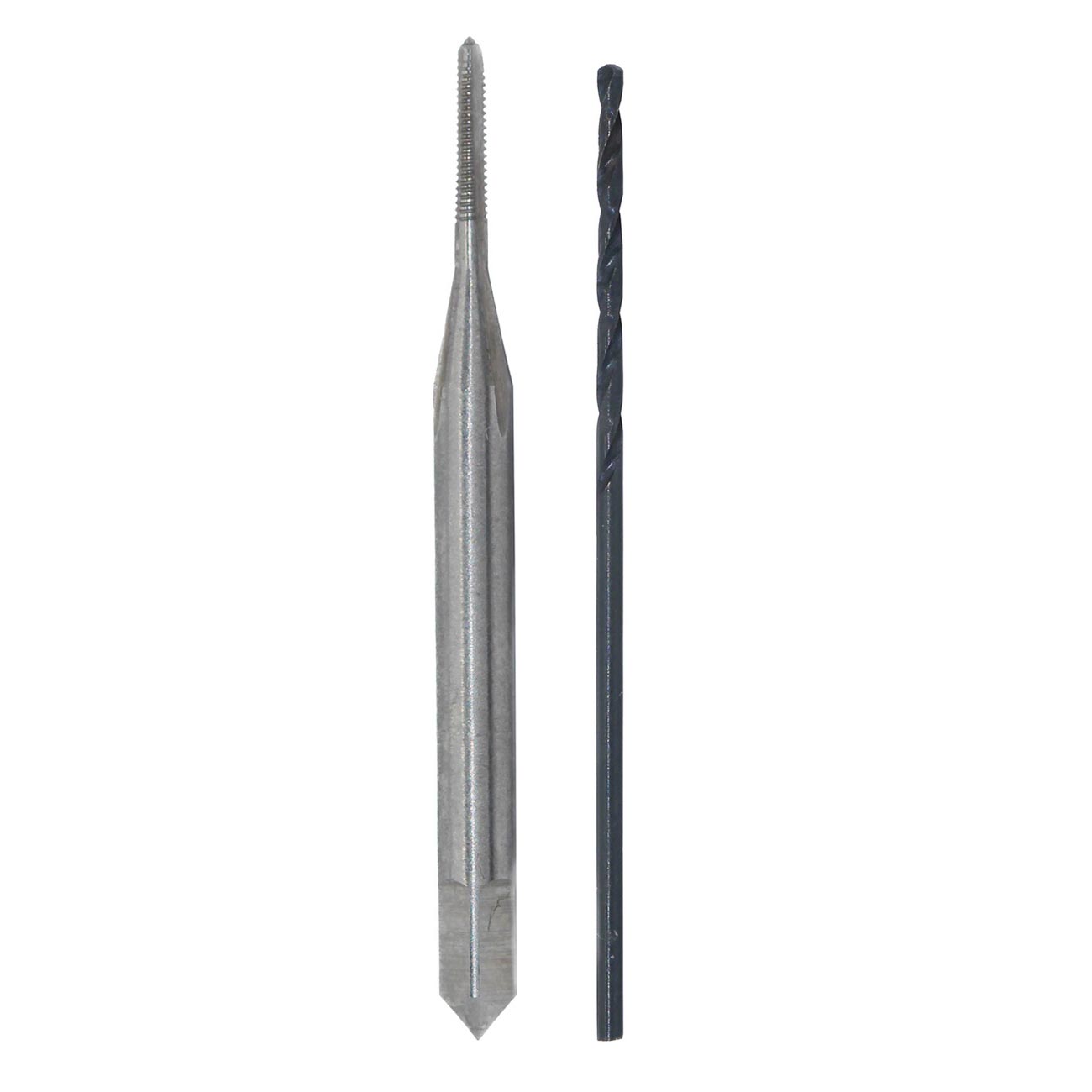 Drill America #5-40 Unc Hss Plug Tap And #38 Hss Drill Bit Kit In Storage Pouch DRILL