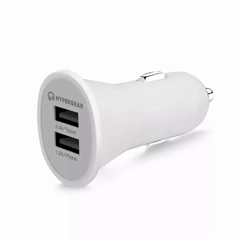 Dual USB 2.4A Rubberized Vehicle Charger Hypercel Corporation