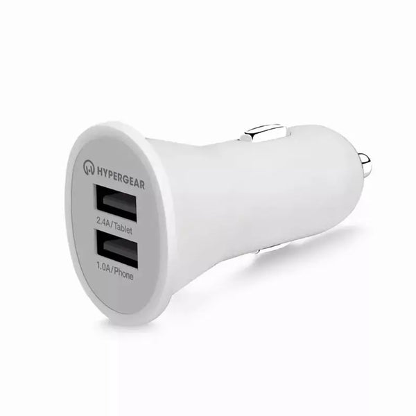 Dual USB 2.4A Rubberized Vehicle Charger Hypercel Corporation