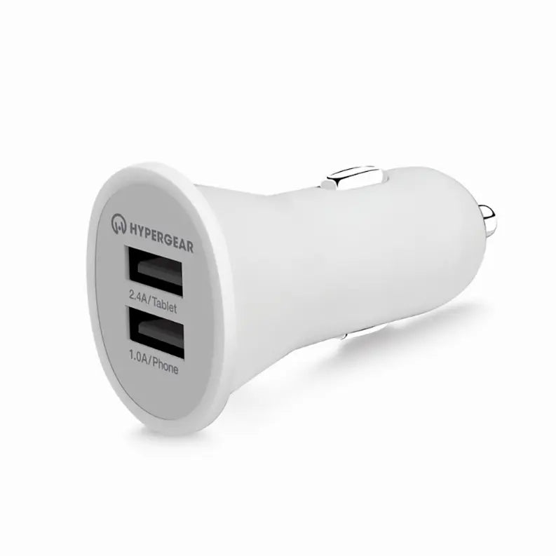 Dual USB 2.4A Rubberized Vehicle Charger Hypercel Corporation