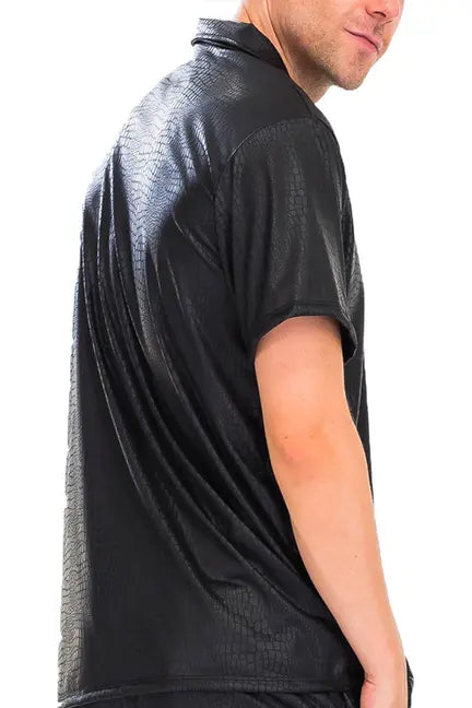 EMBOSSED BUTTON DOWN SHIRT WEIV