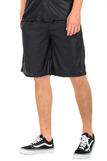 EMBOSSED SNAKE SHORTS WEIV