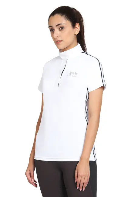 EQUINE COUTURE LADIES ELIANA SHORT SLEEVE SHOW SHIRT JPC Equestrian