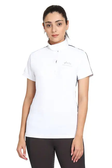EQUINE COUTURE LADIES ELIANA SHORT SLEEVE SHOW SHIRT JPC Equestrian