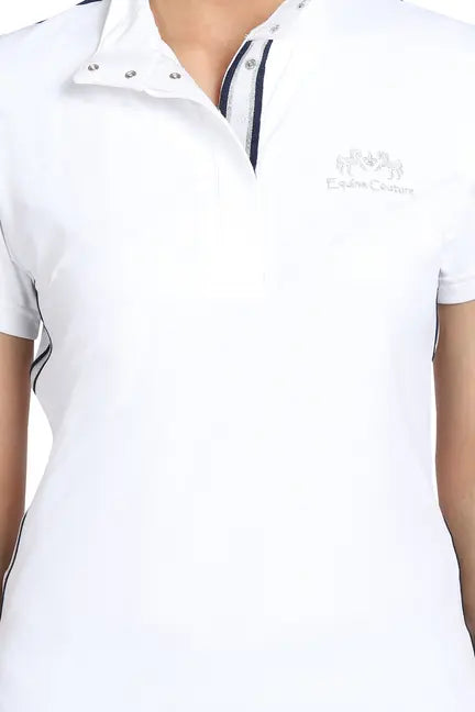 EQUINE COUTURE LADIES ELIANA SHORT SLEEVE SHOW SHIRT JPC Equestrian