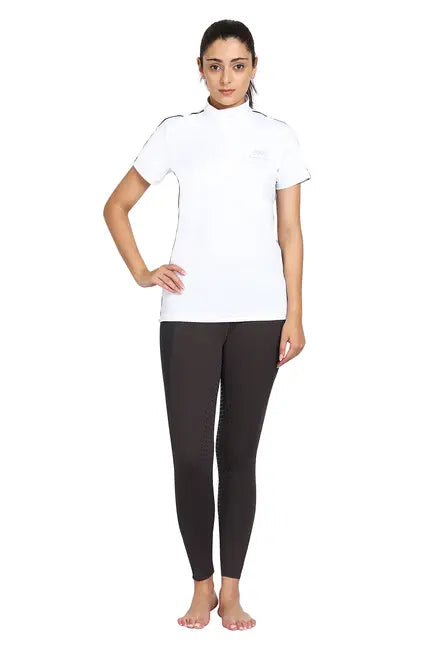 EQUINE COUTURE LADIES ELIANA SHORT SLEEVE SHOW SHIRT JPC Equestrian