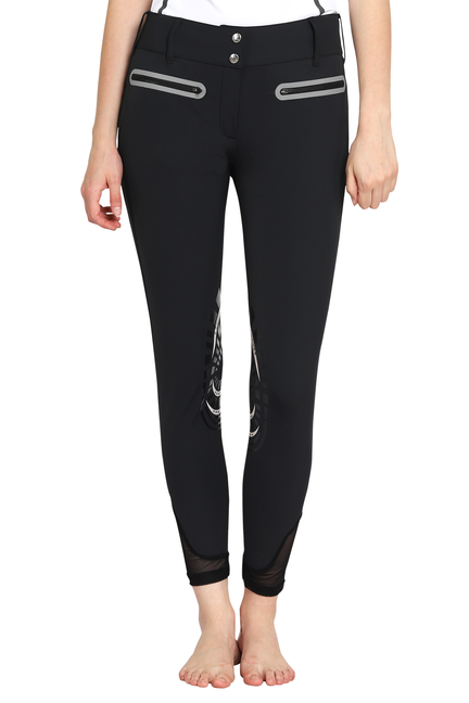 EQUINE COUTURE LADIES IBIZA KNEE PATCH BREECHES JPC Equestrian