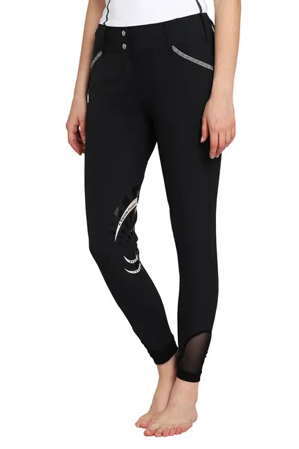 EQUINE COUTURE LADIES MALTA KNEE PATCH BREECHES JPC Equestrian