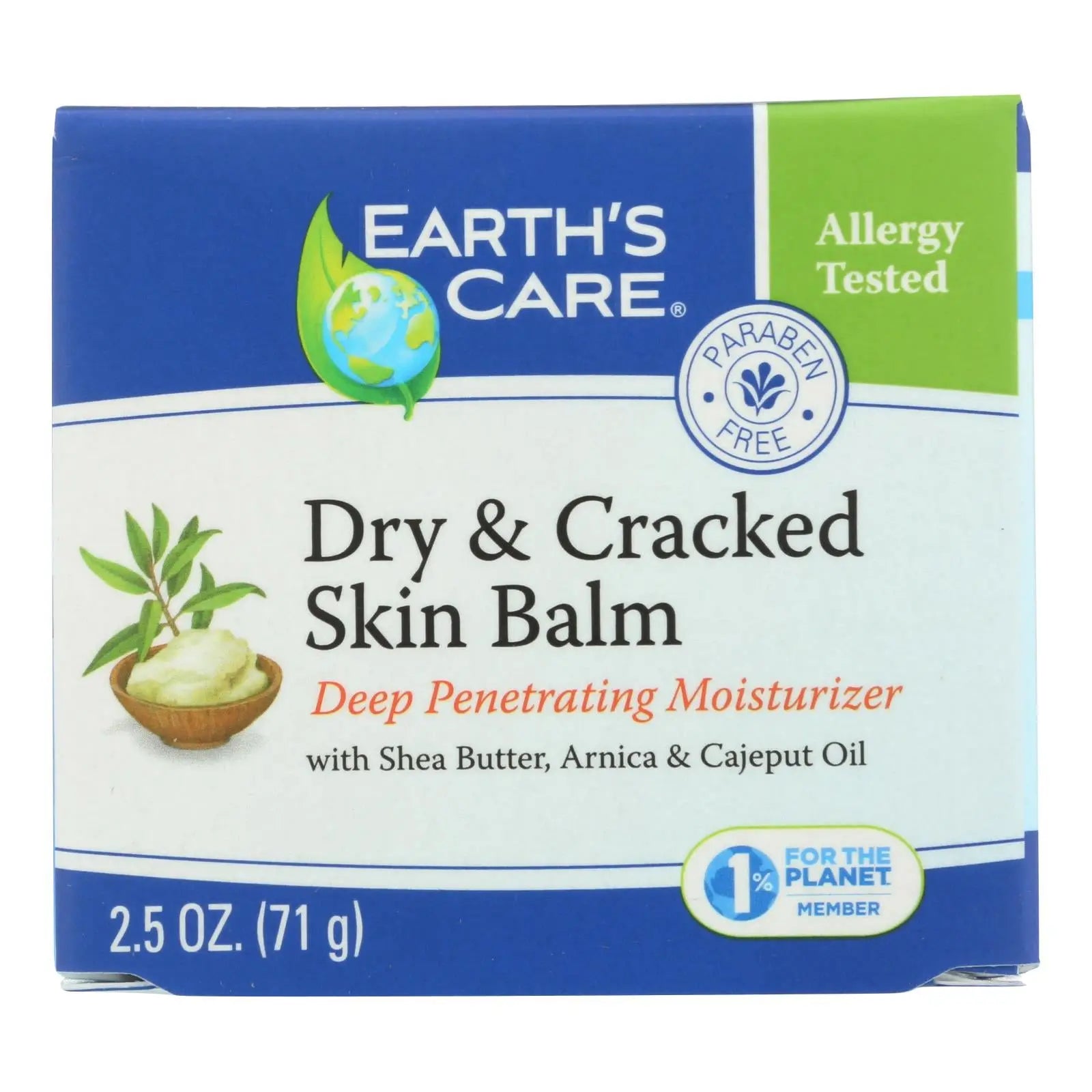Earth's Care Dry And Cracked Skin Balm - 2.5 Oz Earth's Care