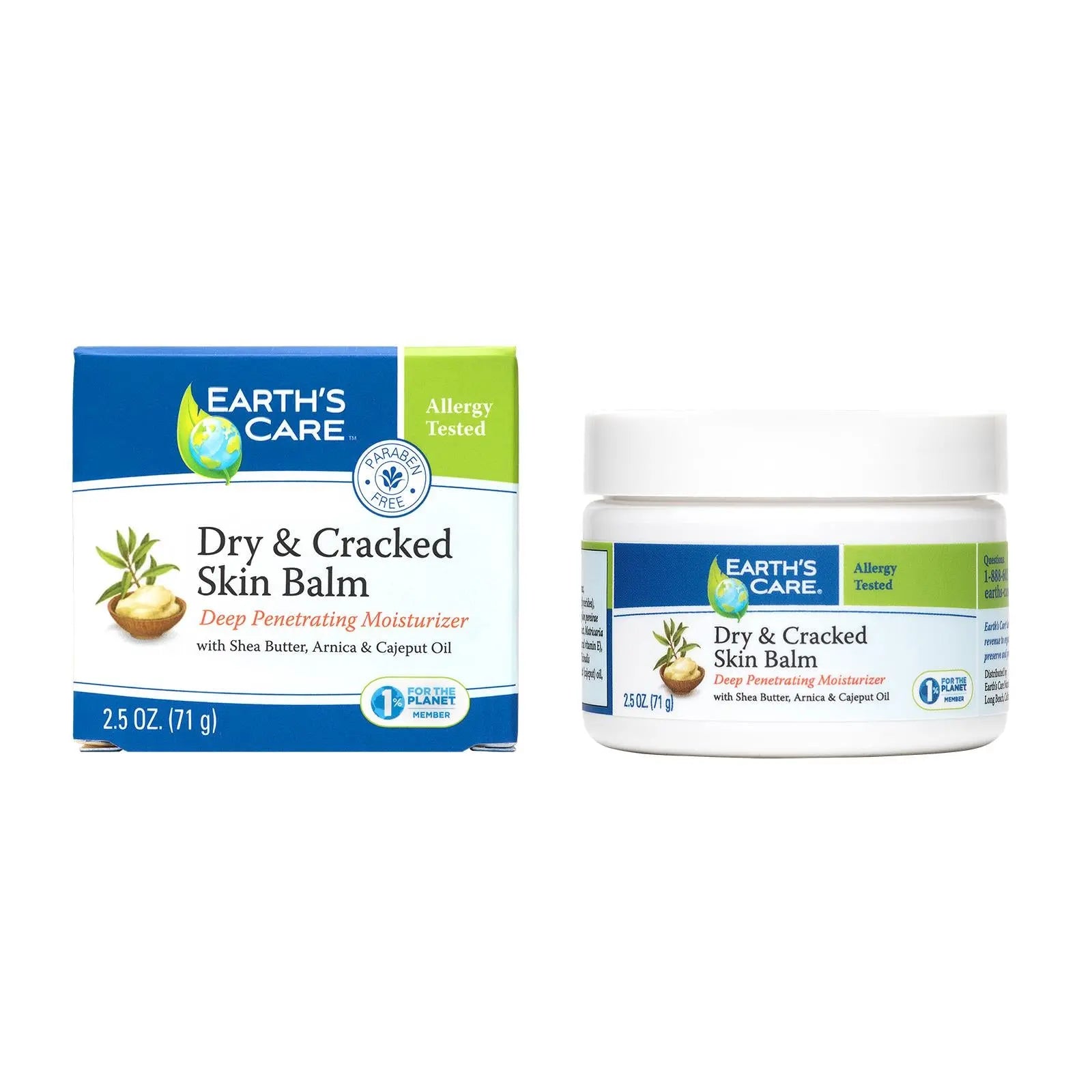 Earth's Care Dry And Cracked Skin Balm - 2.5 Oz Earth's Care