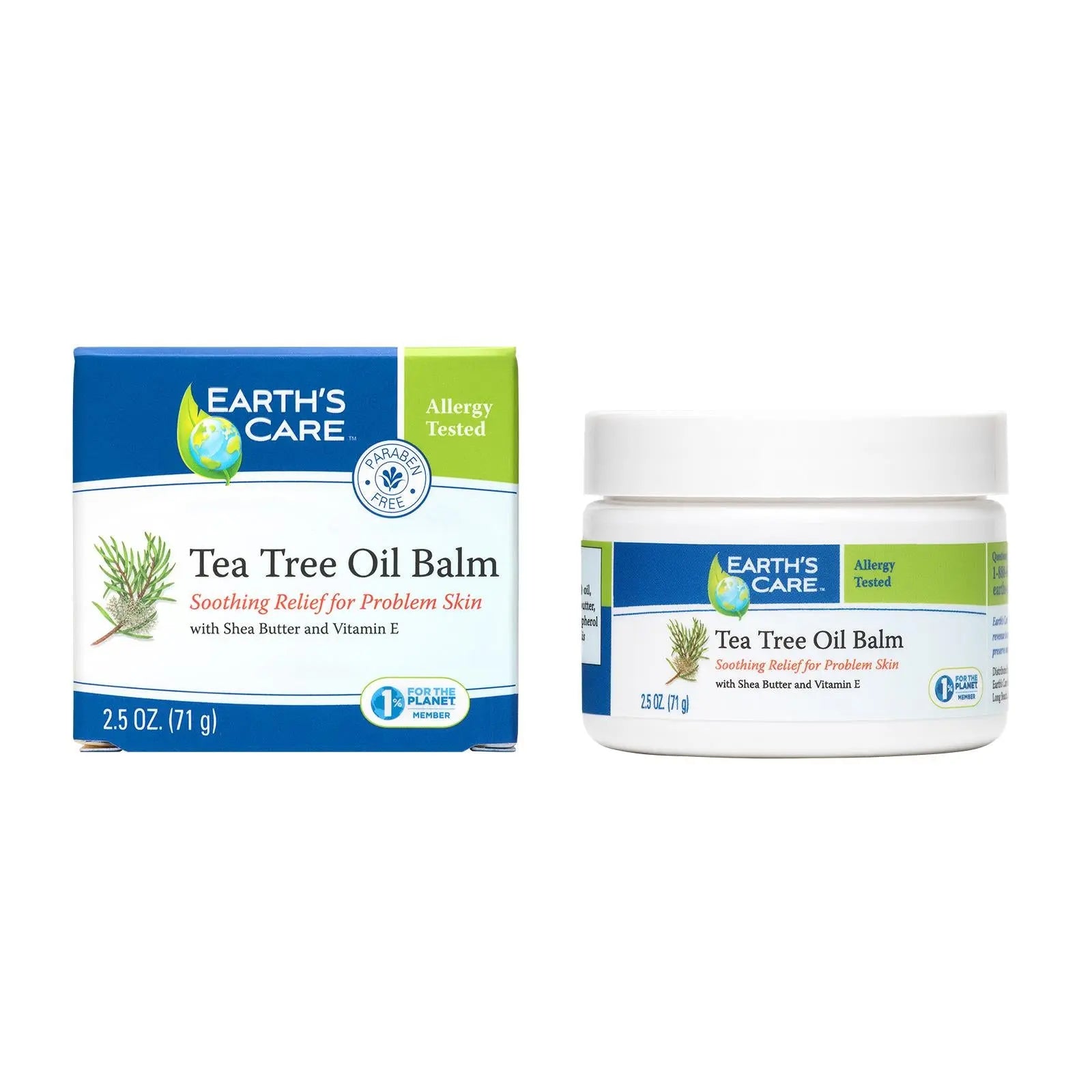 Earth's Care Tea Tree Oil Balm - 2.5 Oz Earth's Care
