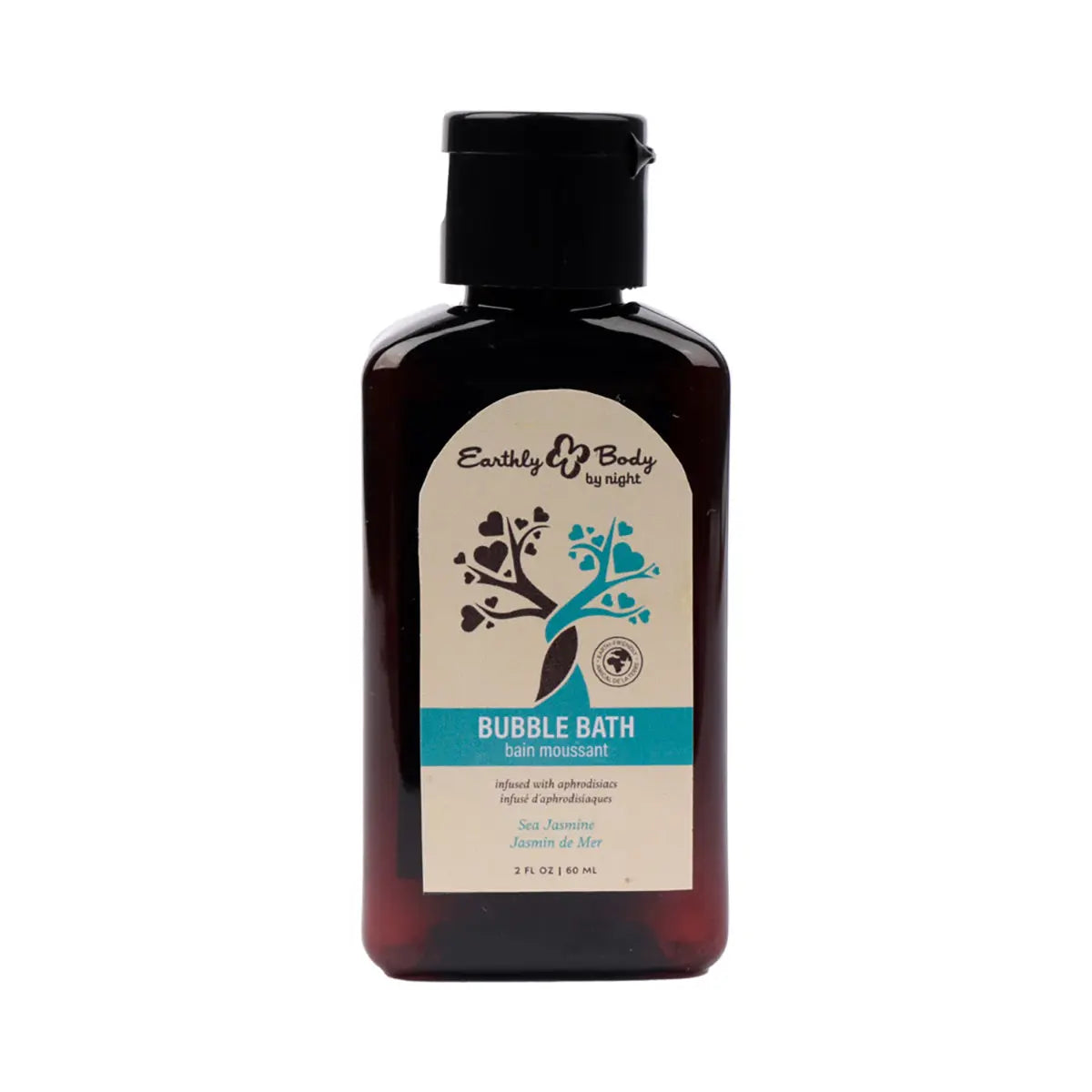 Earthly Body At Night Aphrodisiac Bubble Bath Sea Jasmine 2oz Earthly Body