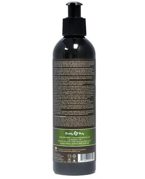 Earthly Body Hemp Seed Massage Lotion - 2 Oz Isle Of You Earthly Body