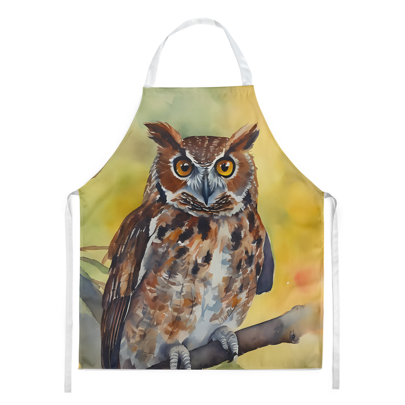 Eastern Screech Owl Apron Caroline's Treasures