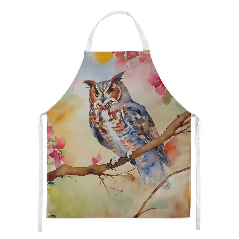 Eastern Screech Owl Apron Caroline's Treasures