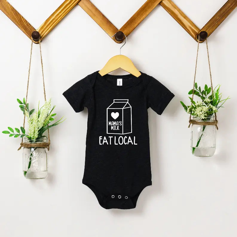 Eat Local- Breastfeeding Shirt Bella Bean