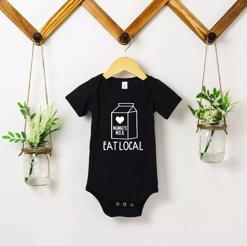 Eat Local- Breastfeeding Shirt Bella Bean