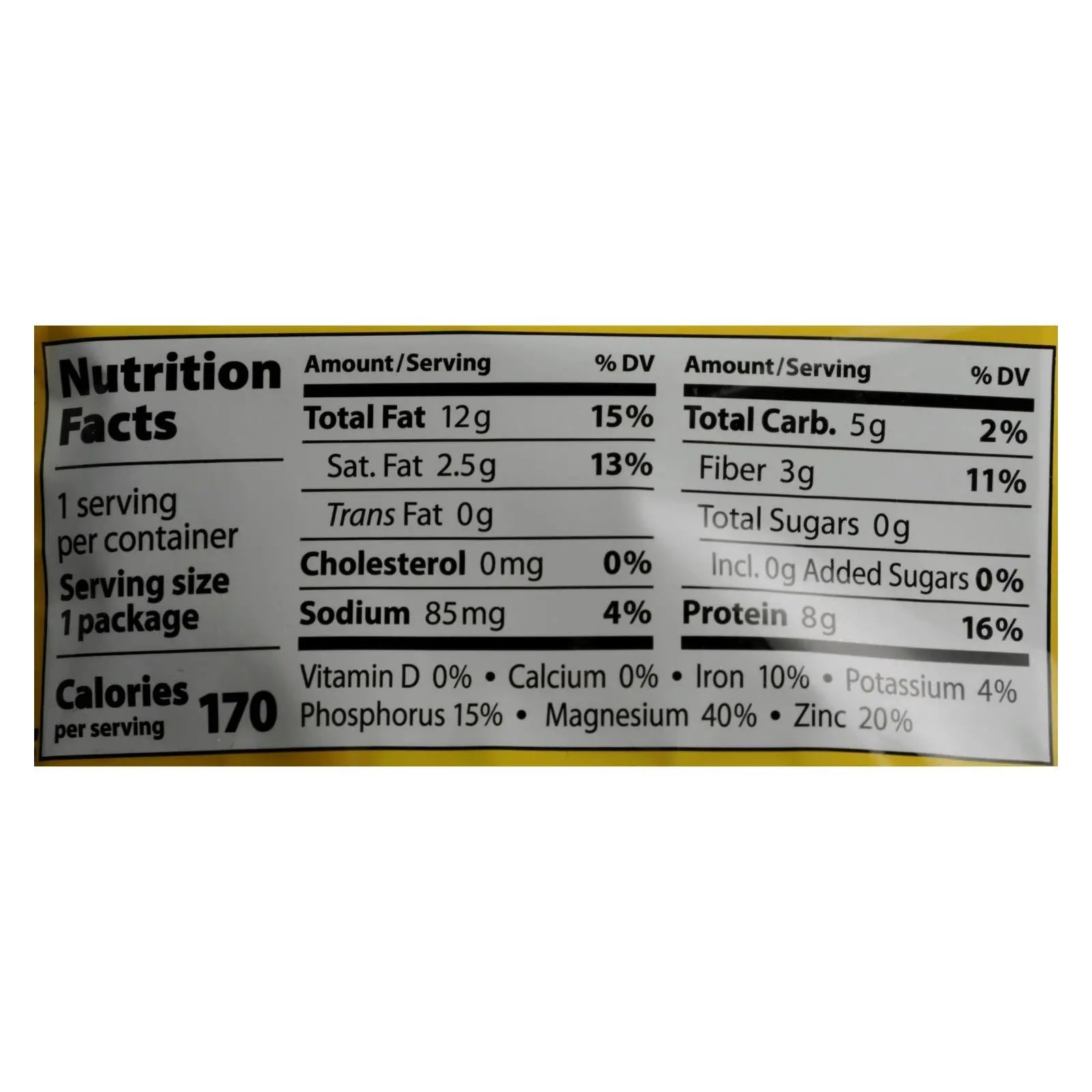 Eden Foods Organic Pocket Snacks - Pumpkin Seeds - Dry Roasted And Salted - 1 Oz - Case Of 12 Eden Foods