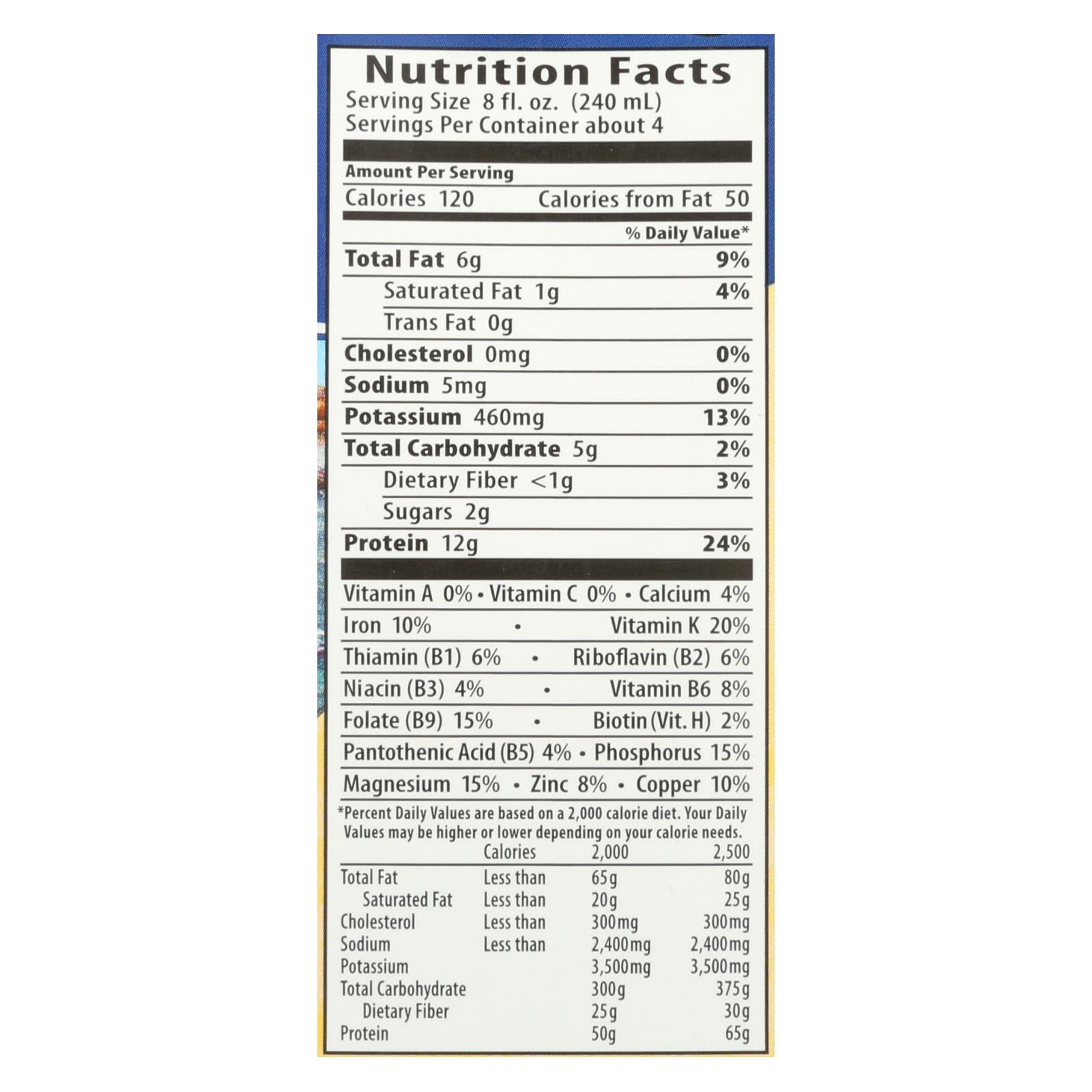 Eden Foods Organic Unsweetened Soymilk - Case Of 12 - 32 Fl Oz. Eden Foods