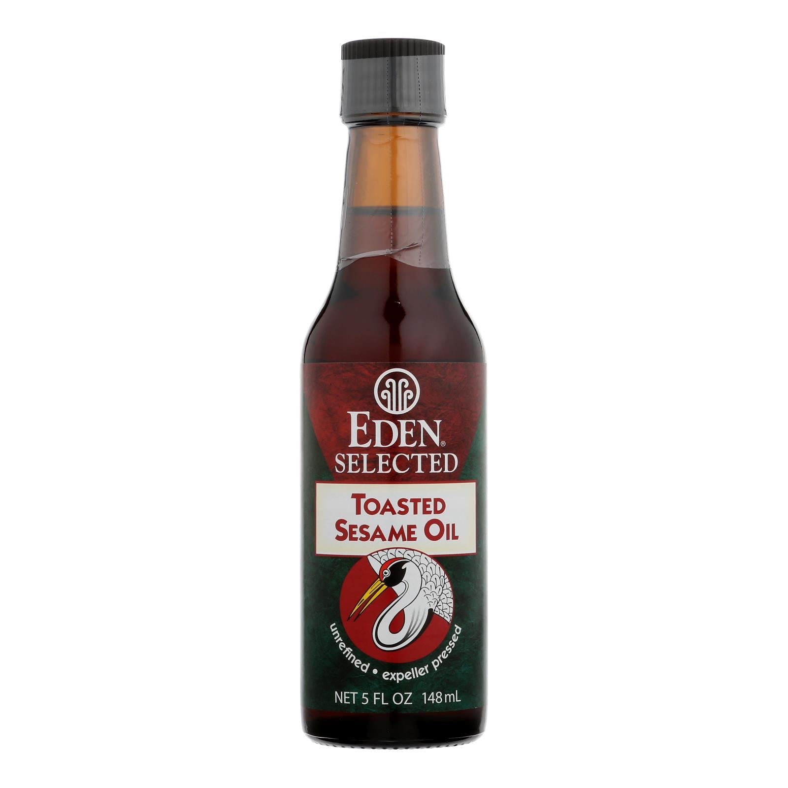 Eden Foods Sesame Oil - Toasted - 5 Oz - Case Of 12 - GreatEagleInc