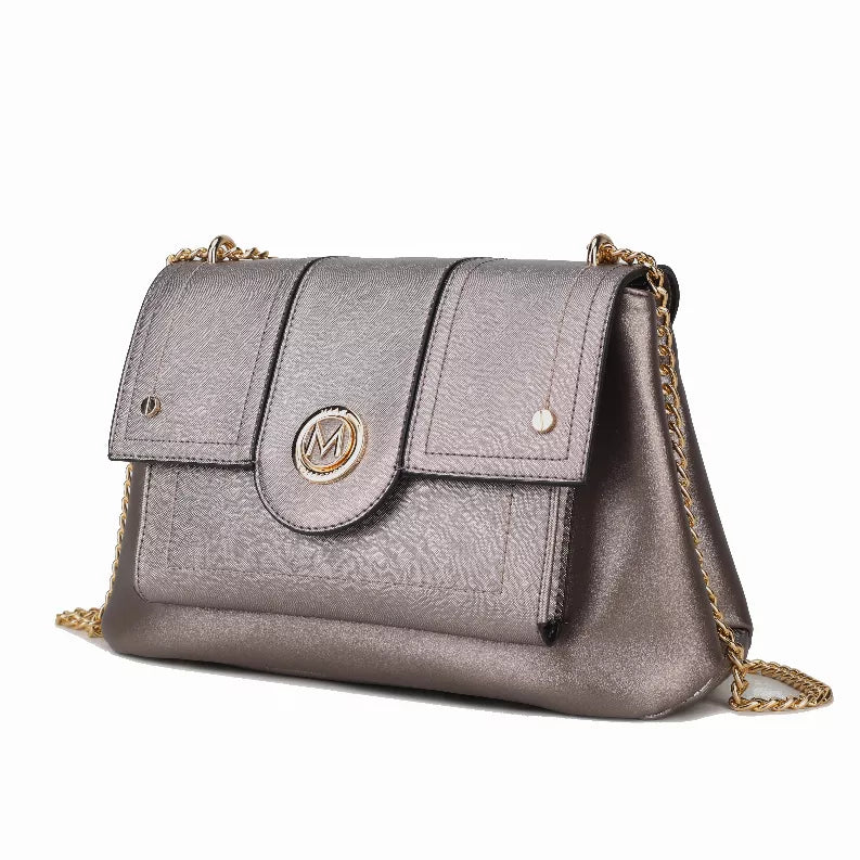 Eden Vegan Leather Women's Shoulder Bag MKF Collection by Mia K.