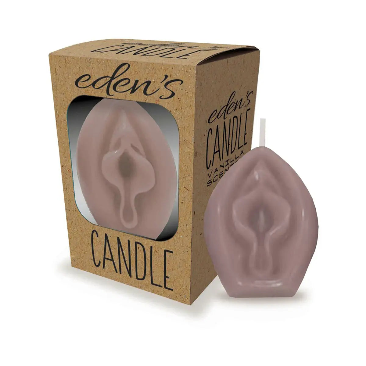Eden's Vagina Candle Taupe Little Genie
