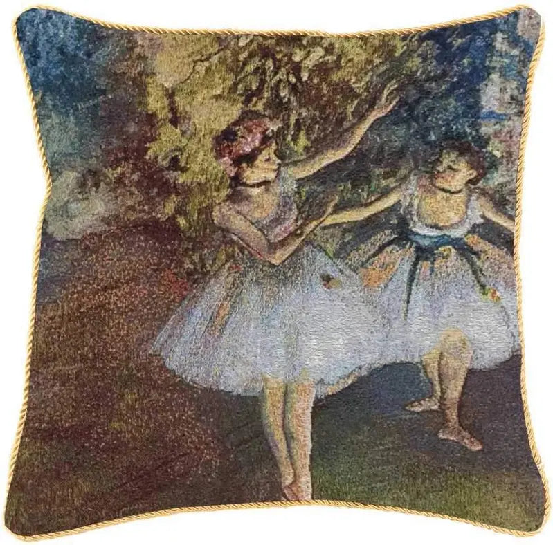 Edgar Degas Ballerina Pillowcase/Cushion Cover Decorative Design Fashion Home Pillow Signare USA