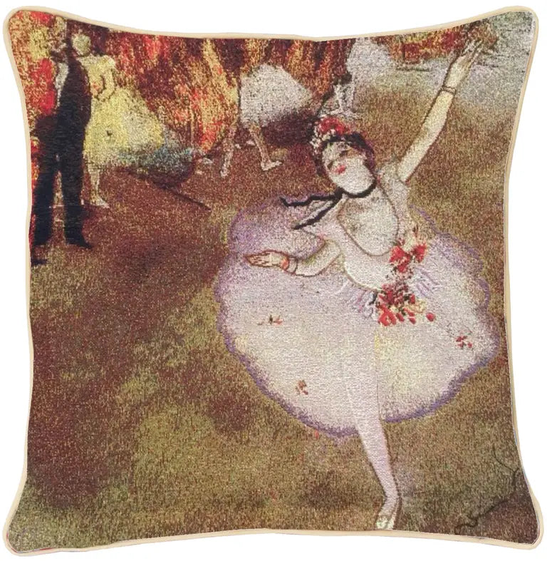 Edgar Degas Ballerina Pillowcase/Cushion Cover Signare USA