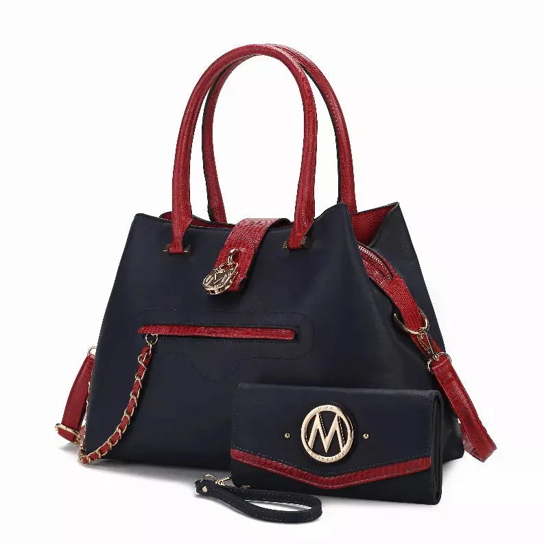 Edith Vegan Leather Women's Tote Bag MKF Collection by Mia K.