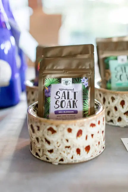 Effervescent Salt Soaks with Point of Purchase Display Salacia Salts