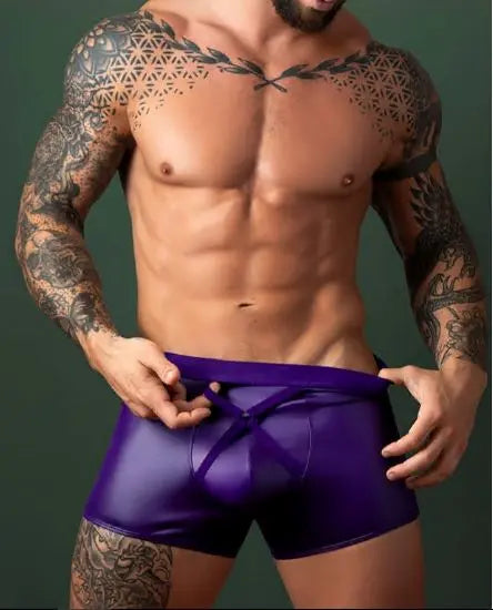 Eggplant Crossover Sht Male Power Lingerie