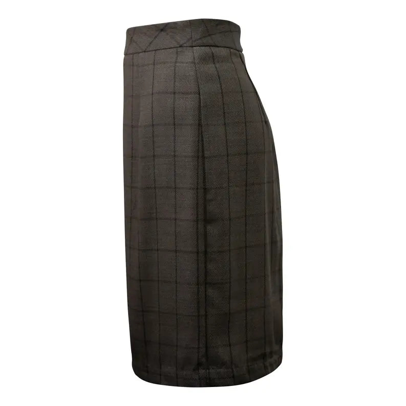 Elegance Skirt in Brown Maskup Corporation