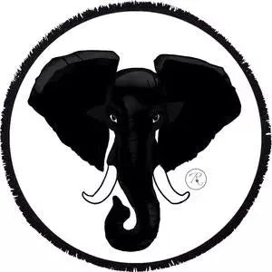 Elephant Beach Towel TwoRomantic