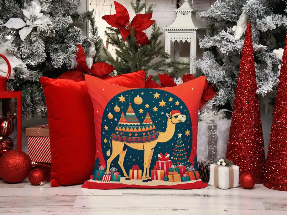 Elephant Christmas Pair of Pot Holders Caroline's Treasures