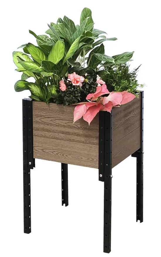 Elevated Planter Box 17" L x 19" W x 28" H Dynaforge